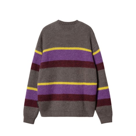 MERTON SWEATER SUNDLING STRIPE, AURA