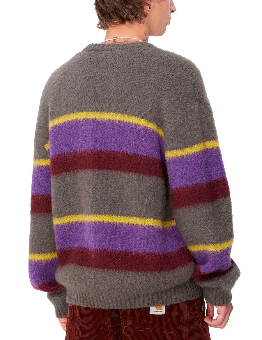 MERTON SWEATER SUNDLING STRIPE, AURA