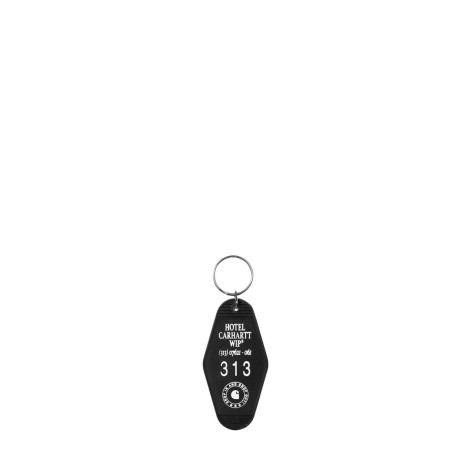 HOTEL KEYS KEYCHAIN BLACK / WHITE