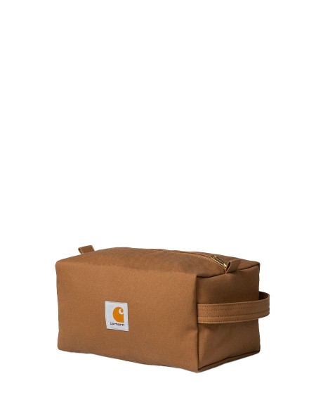 CANVAS WASHBAG HAMILTON BROWN