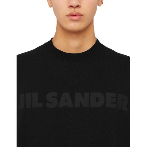 T-SHIRT LS LOGO TONE-ON-TONE PRINTED BLACK