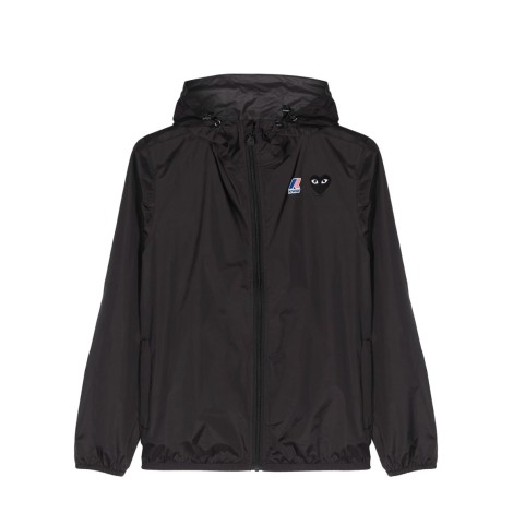 JACKET KWAY X CDG EMBLEM BLACK