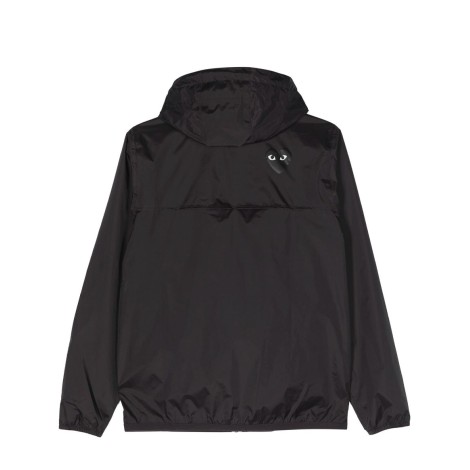 JACKET KWAY X CDG EMBLEM BLACK