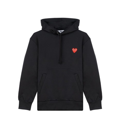 SWEAT RED EMBLEM KNIT BLACK