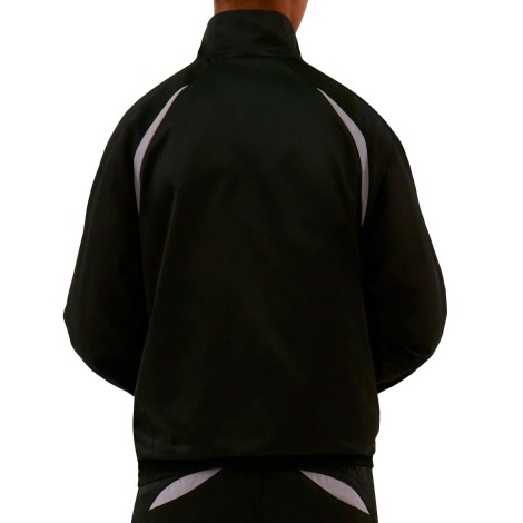 TWO-TONE TRACKSUIT JACKET BLACK