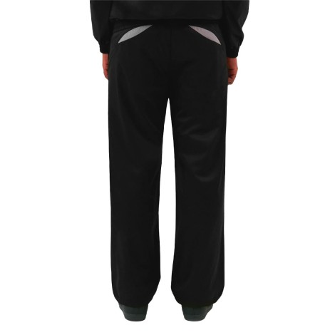 TWO-TONE TRACKSUIT PANTS BLACK