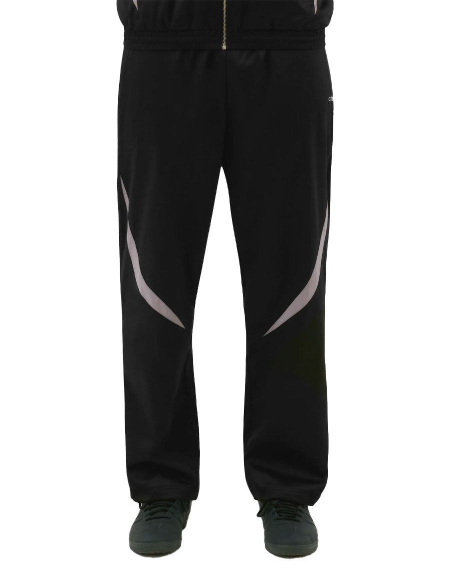 TWO-TONE TRACKSUIT PANTS BLACK