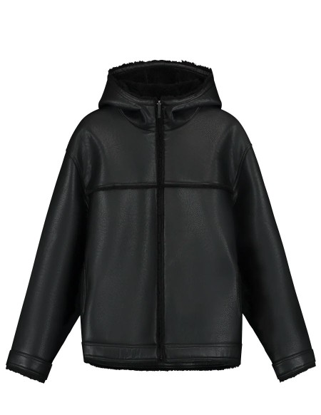 SHEARLING JACKET BLACK