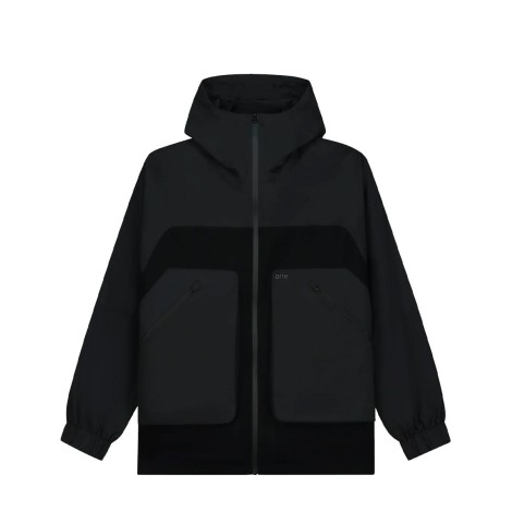 WOOL TECHNICAL JACKET BLACK