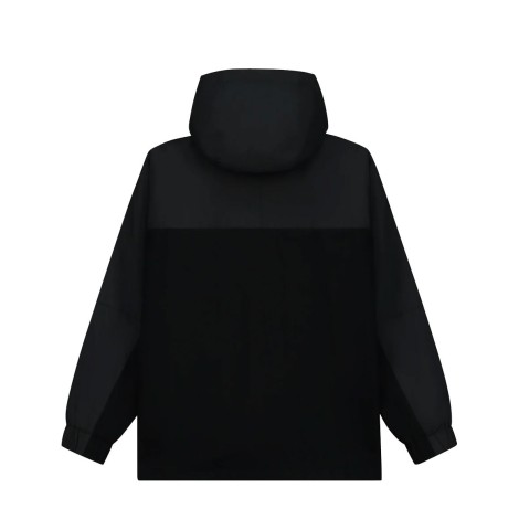 WOOL TECHNICAL JACKET BLACK