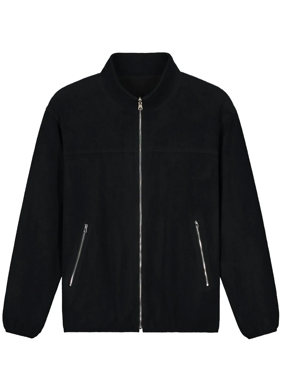 WOOL TECHNICAL JACKET BLACK