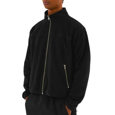 WOOL TECHNICAL JACKET BLACK