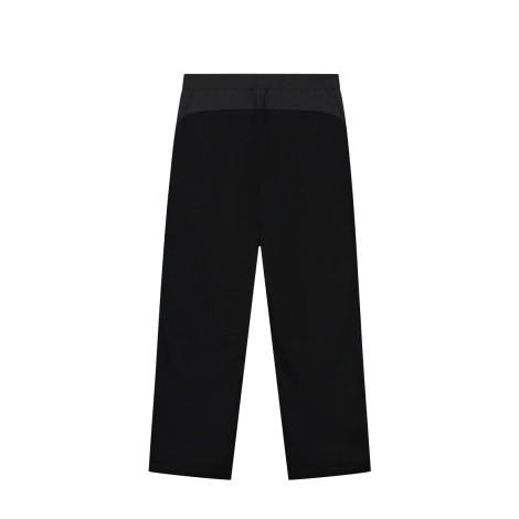 WOOL TECHNICAL PANTS BLACK