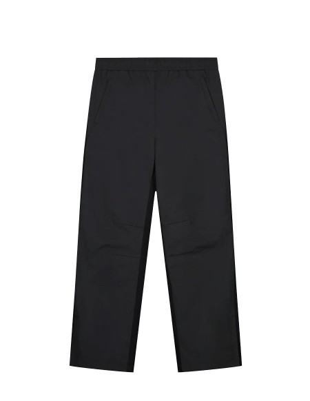 WOOL TECHNICAL PANTS BLACK