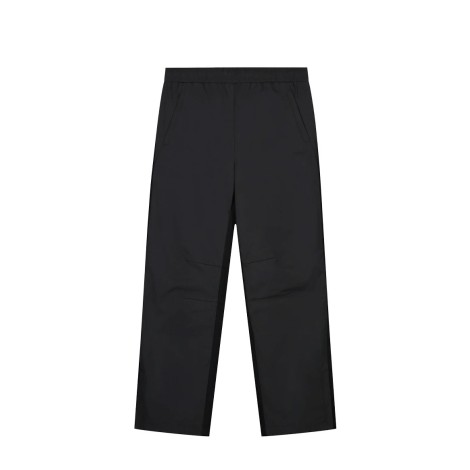 WOOL TECHNICAL PANTS BLACK