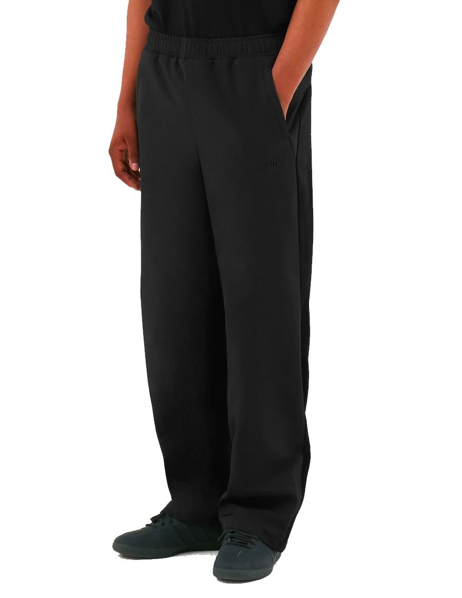 WOOL TECHNICAL PANTS BLACK