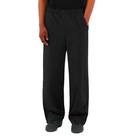 WOOL TECHNICAL PANTS BLACK