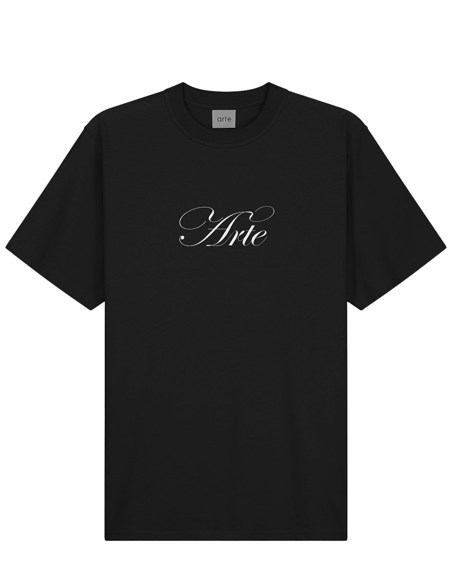 SCRIPT LOGO T-SHIRT BLACK