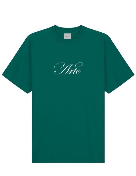 SCRIPT LOGO T-SHIRT GREEN