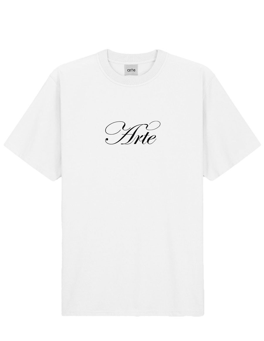 SCRIPT LOGO T-SHIRT WHITE