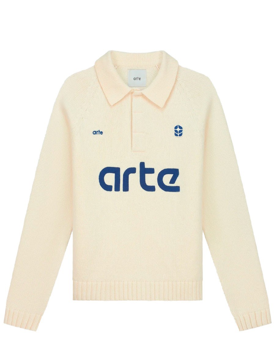 FOOTBALL KNIT NATURAL