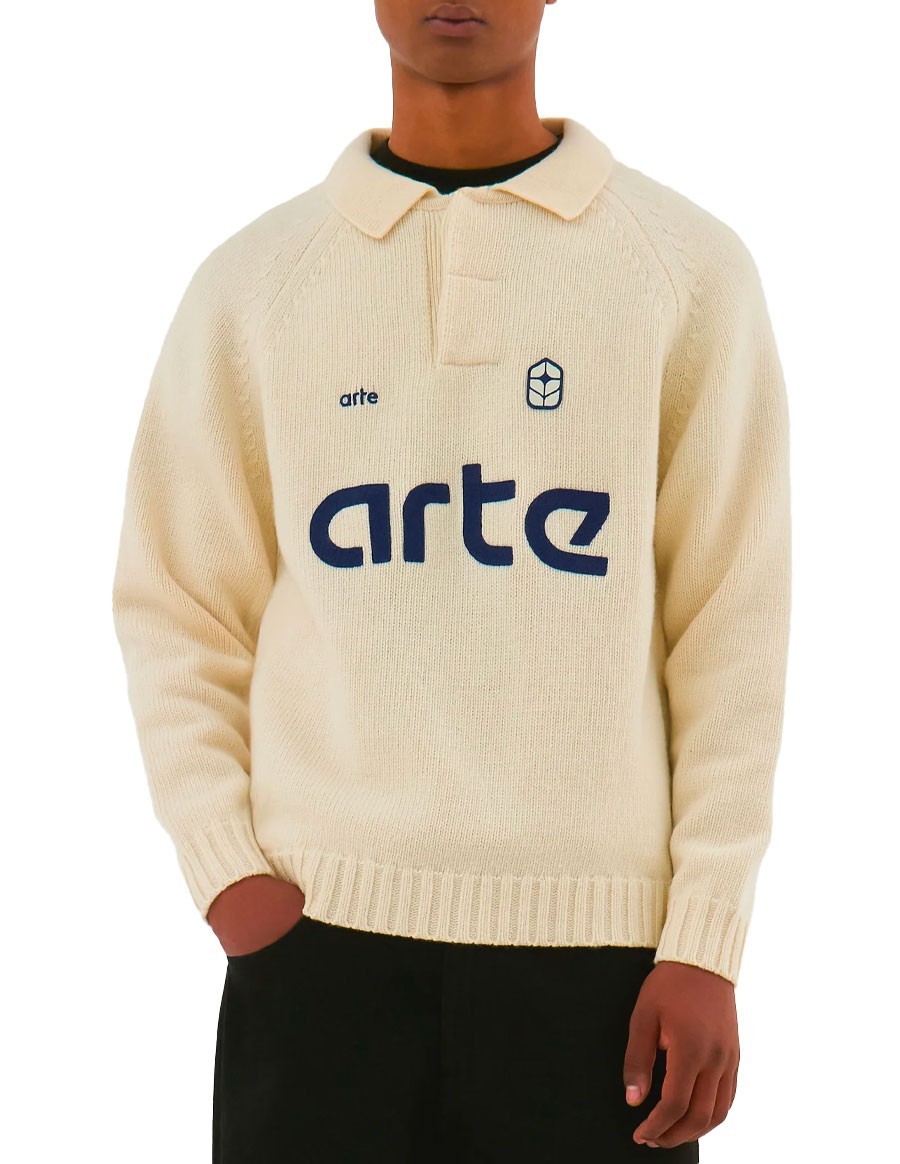 FOOTBALL KNIT NATURAL