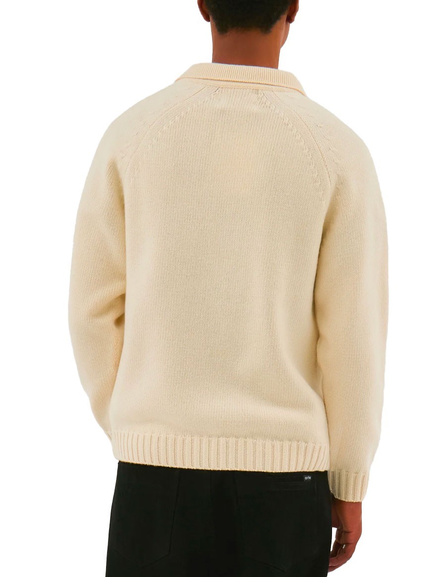 FOOTBALL KNIT NATURAL