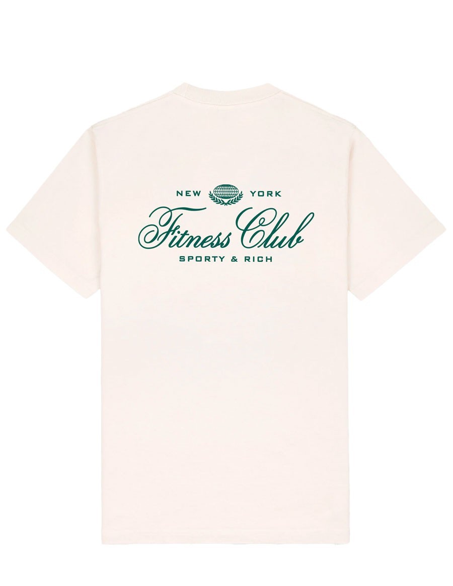 TSHIRT FITNESS WORLD CREAM