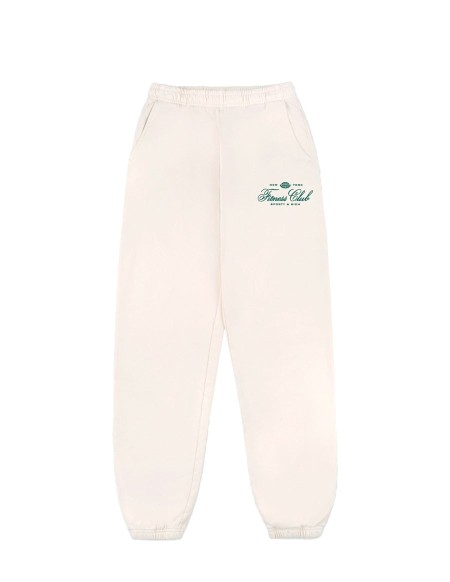 SWEATPANT FITNESS WORLD CREAM