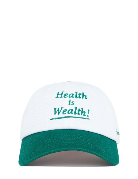 HAT HEALTH IS WEALTH WHITE