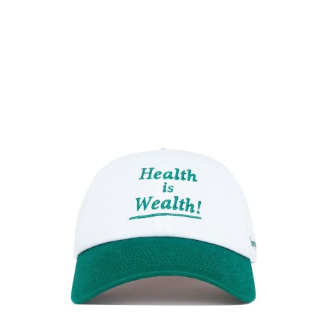 HAT HEALTH IS WEALTH WHITE