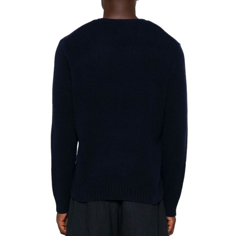 JUMPER POLO BEAR WOOL CASHMERE NAVY