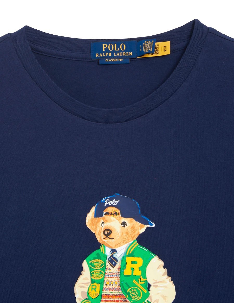 TSHIRT POLO BEAR NEWPORT NAVY