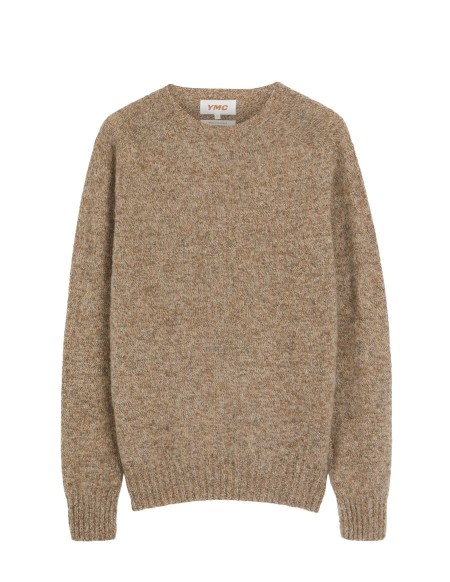 CREWNECK KNIT SUEDEHEAD NATURAL