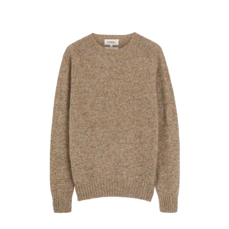 CREWNECK KNIT SUEDEHEAD NATURAL