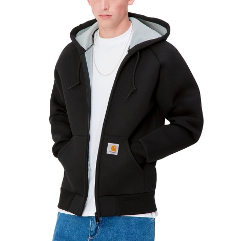 CAR-LUX HOODED JACKET BLACK / GREY