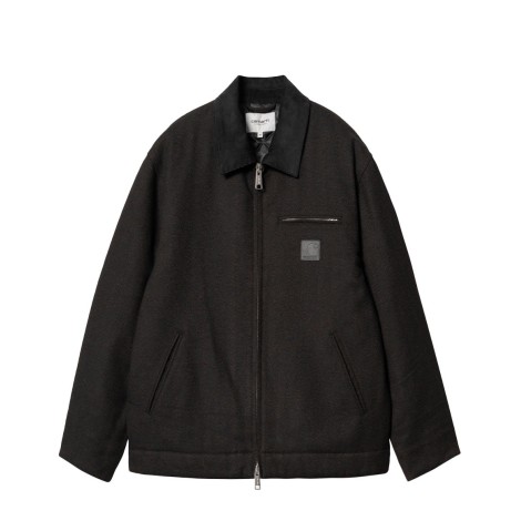 TRUMAN COAT CHOCOLATE / BLACK