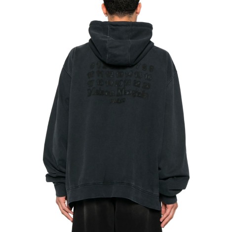 HOODIE EMBROIDERED LOGO BLACK