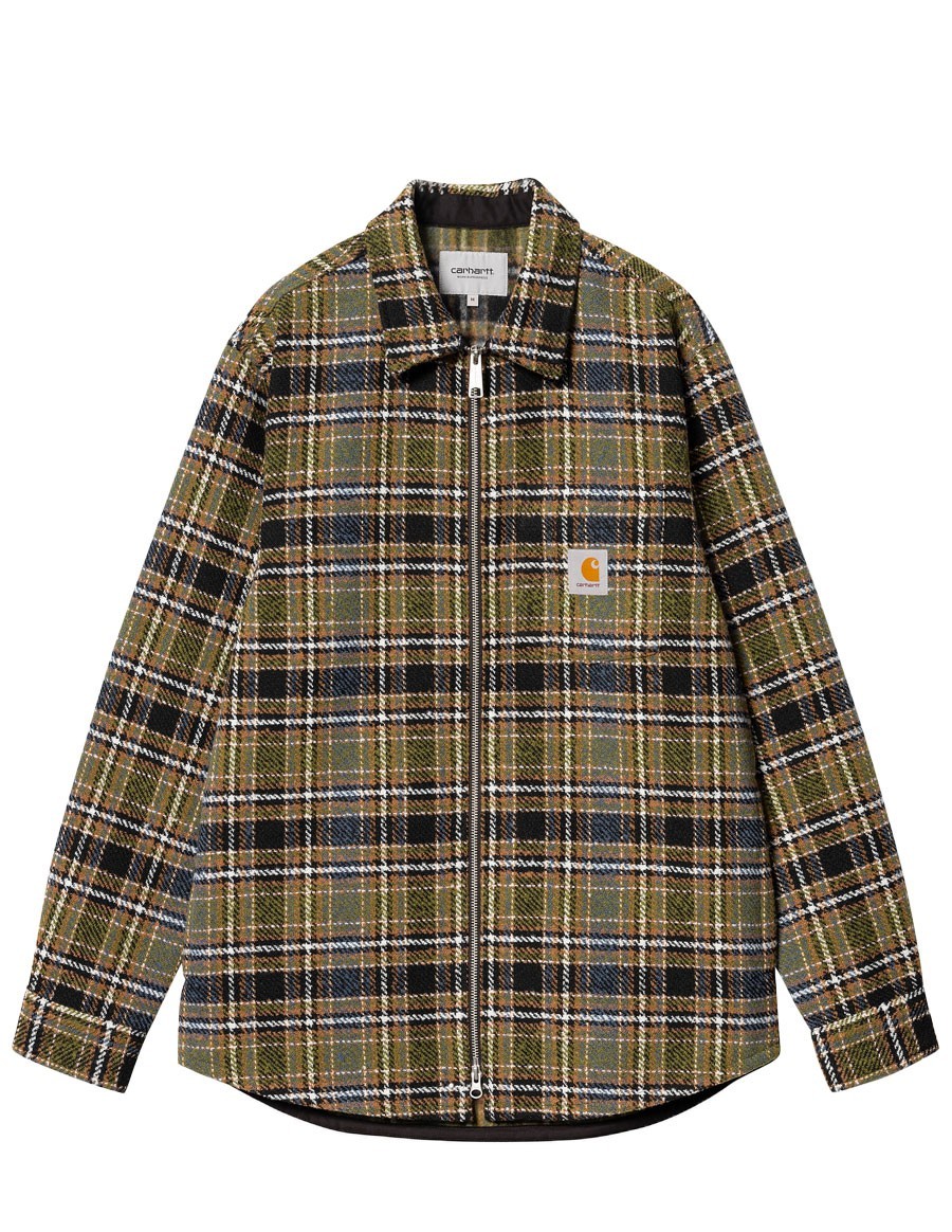 STROY SHIRT JAC STROY CHECK, BLACK