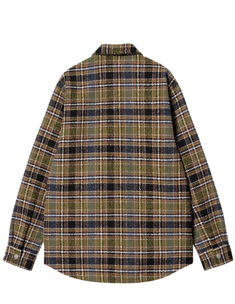 STROY SHIRT JAC STROY CHECK, BLACK