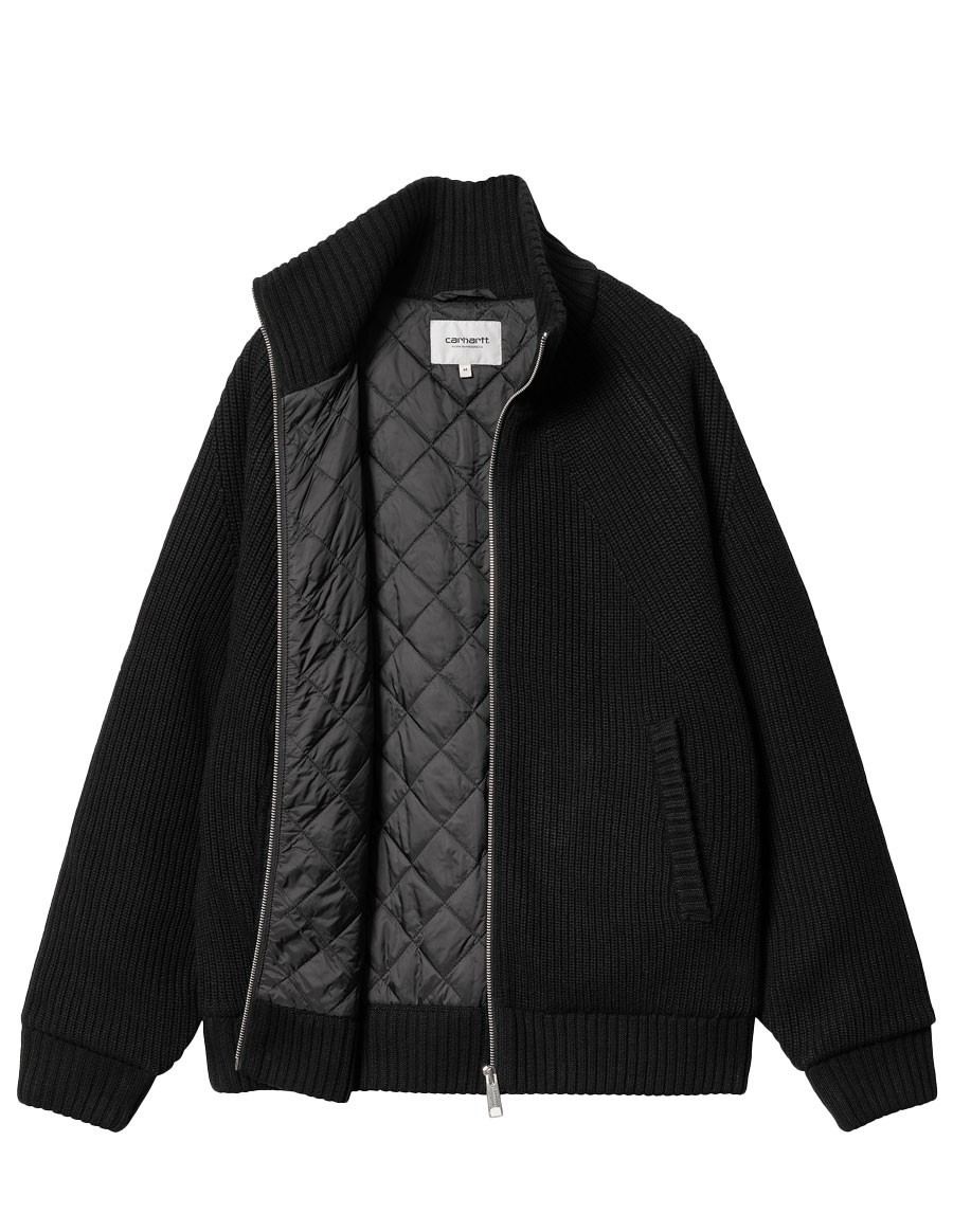 BANLEY SWEATER JACKET BLACK