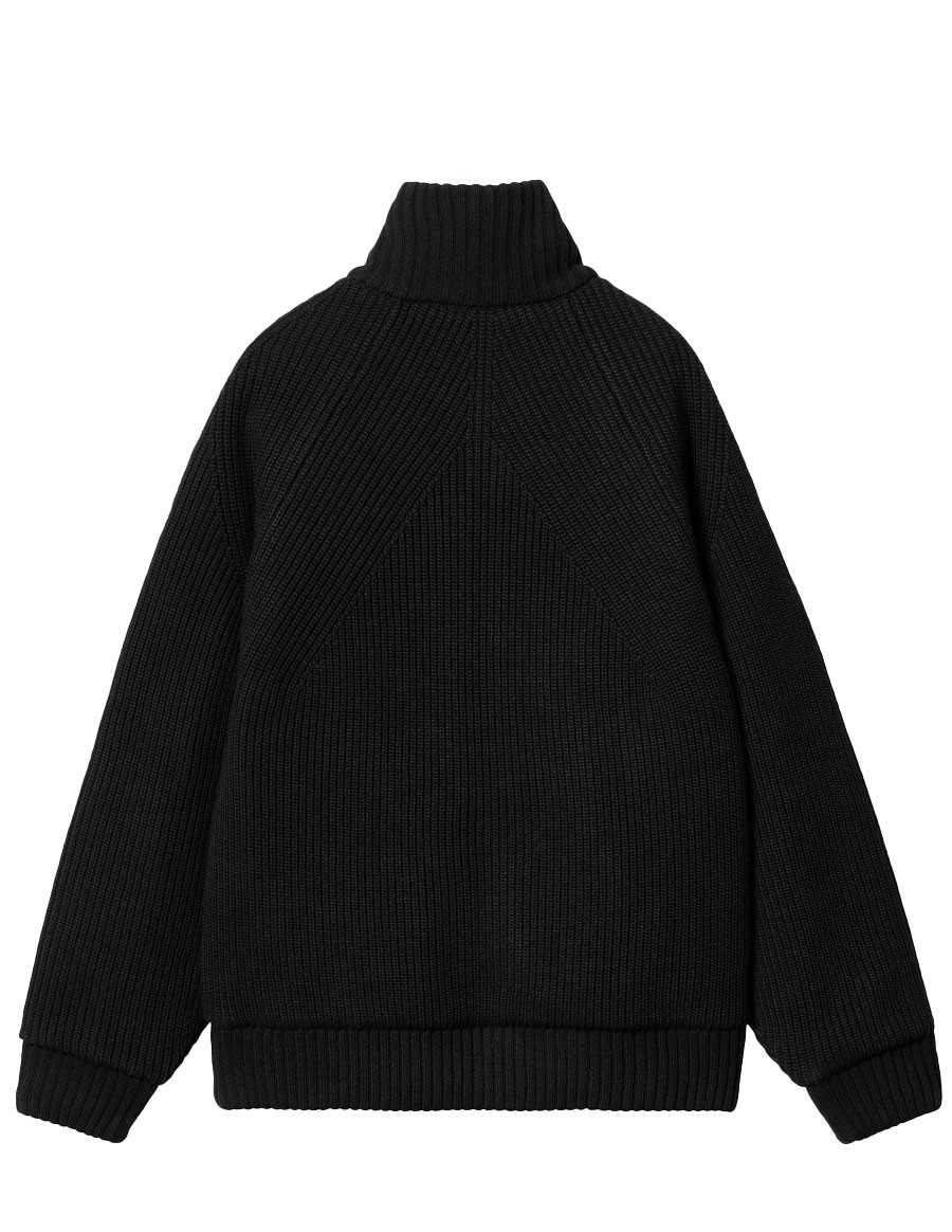 BANLEY SWEATER JACKET BLACK