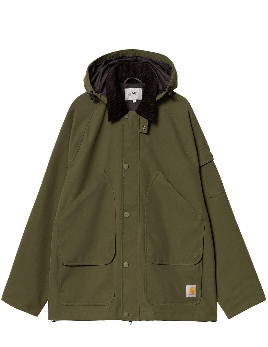 CLARTON JACKET OFFICE GREEN / BLACK