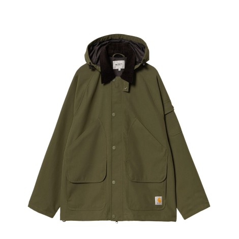 CLARTON JACKET OFFICE GREEN / BLACK