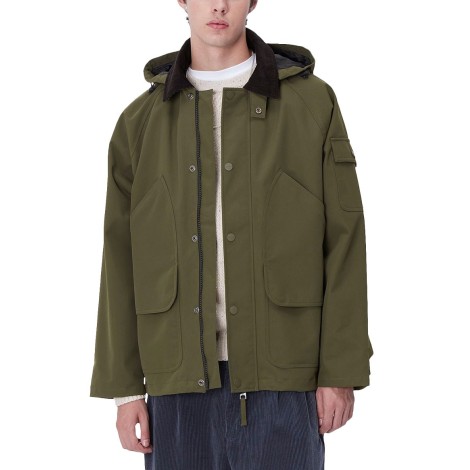 CLARTON JACKET OFFICE GREEN / BLACK