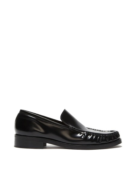 LOAFERS LEATHER AS BLACK