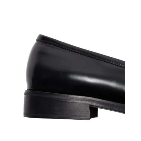 LOAFERS LEATHER AS BLACK