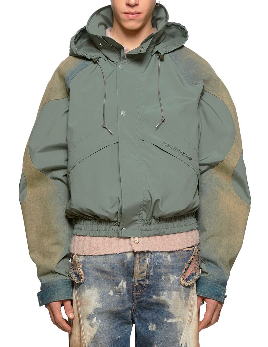 JACKET WINDBREAKER OLIVE GREEN