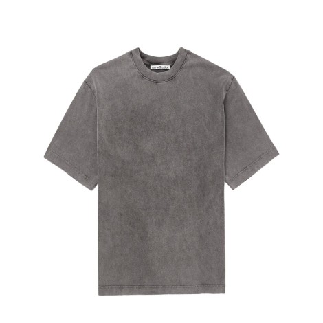 CREW NECK T-SHIRT - RELAXED FIT FADED BLACK