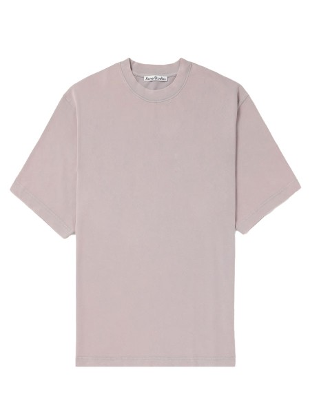 CREW NECK T-SHIRT - RELAXED FIT DUSTY PURPLE